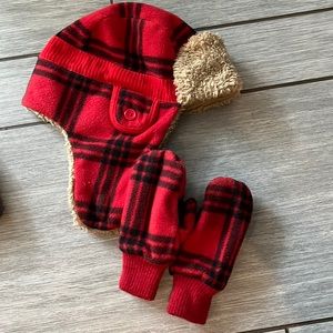 Big Boy Gap Hat and Glove Set